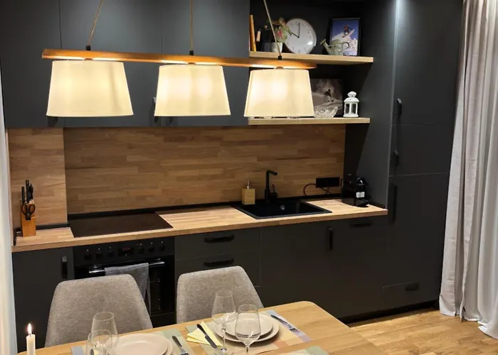 公寓 Ski-in Flat Next To Road At Mountain View